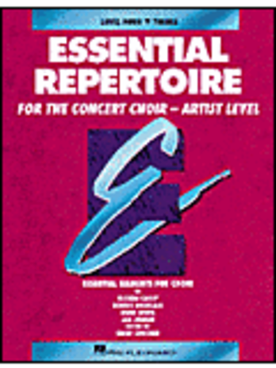 Essential Repertoire for the Concert Choir – Artist Level