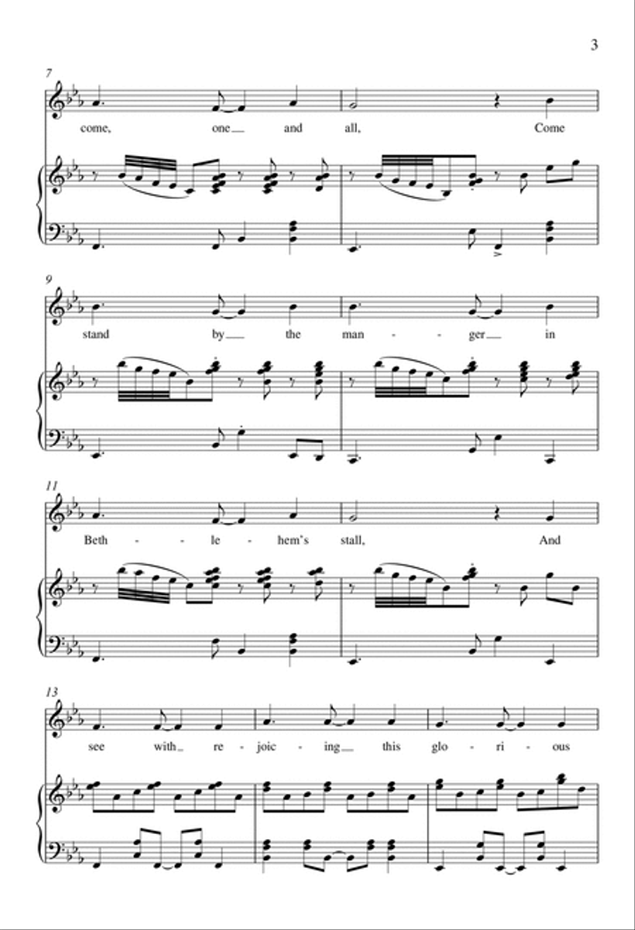 O Come, Little Children O Come, Little Children 2-Part scores gallery preview page 2