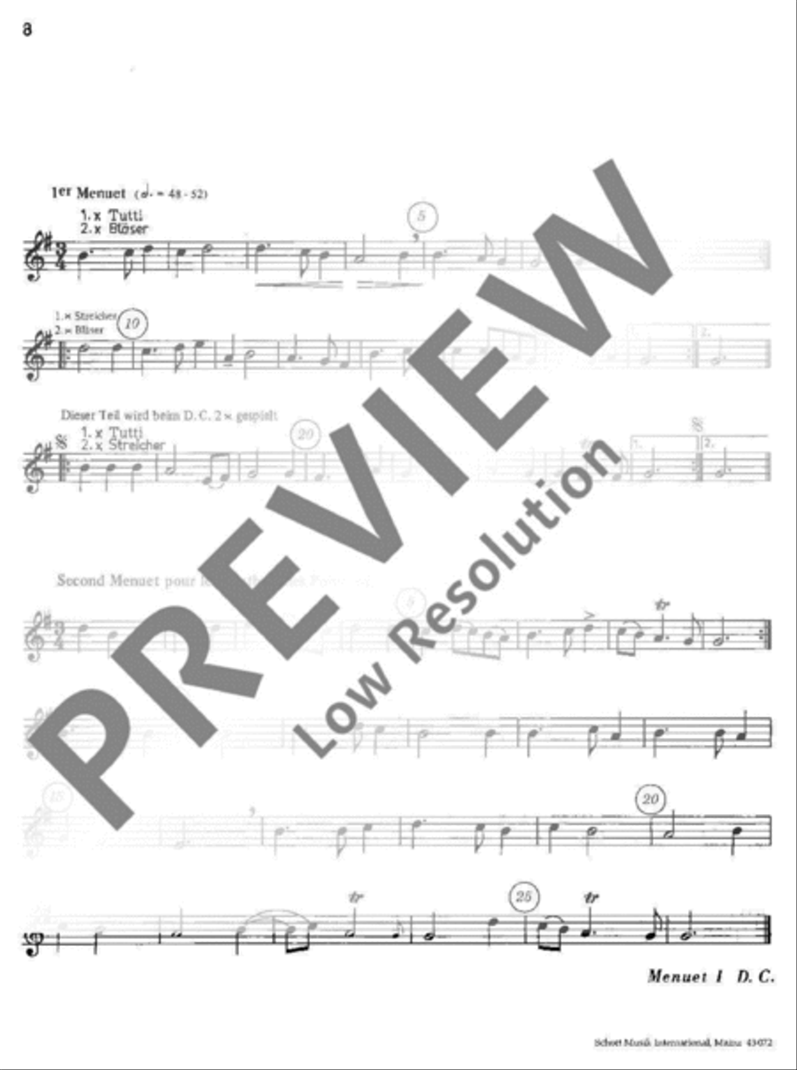 Le Bourgeois Gentilhomme English Horn scores gallery preview page 9