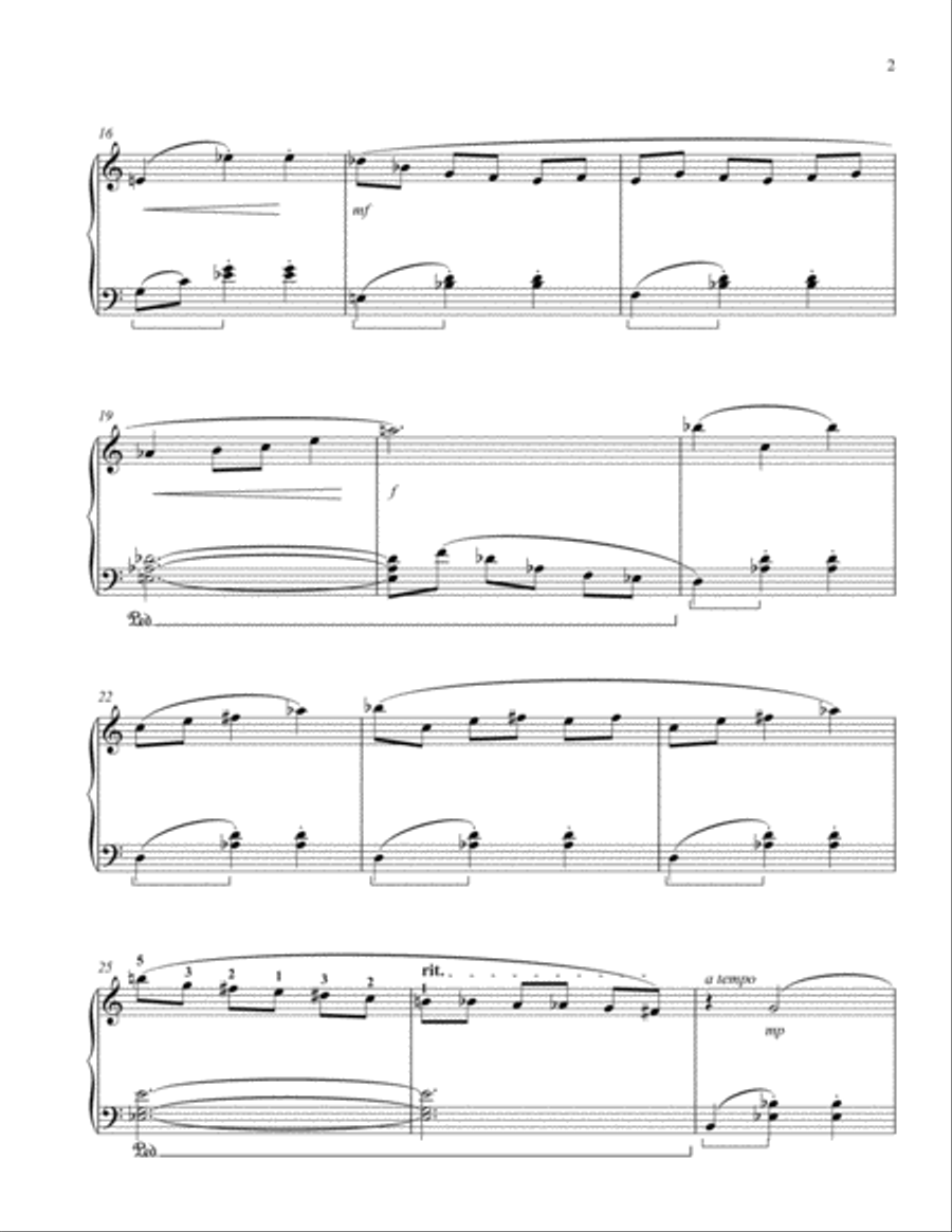 Crazy Waltz (from Five Short Pieces for Piano) image number null