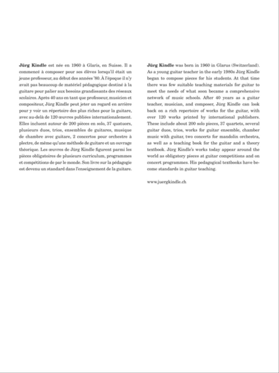 Les voyages de Gulliver Guitar Ensemble scores gallery preview page 3
