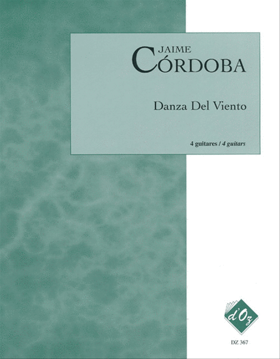 Danza Del Viento Danza Del Viento Guitar Ensemble scores gallery preview page 1