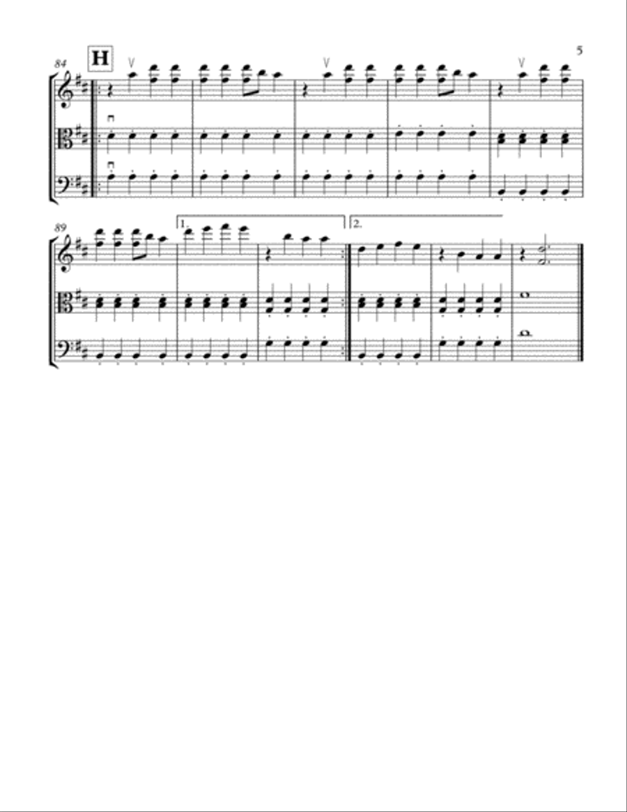 Roar Roar String Trio scores gallery preview page 6