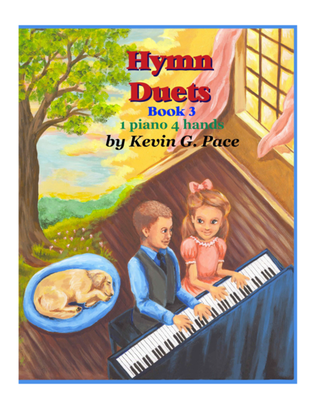 Book cover for Hymn Duets book 3: Easy Sacred Piano Duets
