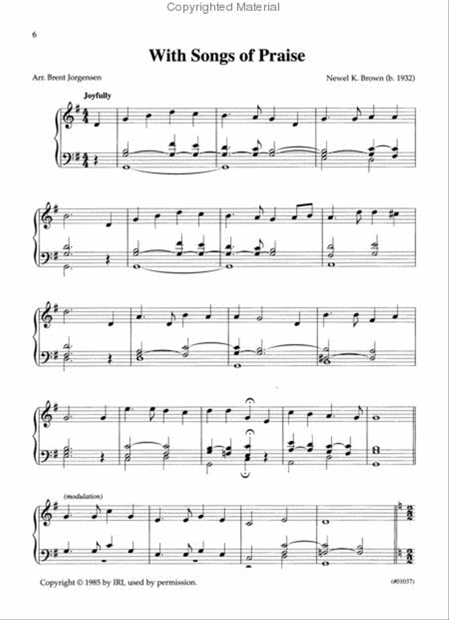 Organ Chains - Book 8 Organ scores gallery preview page 3