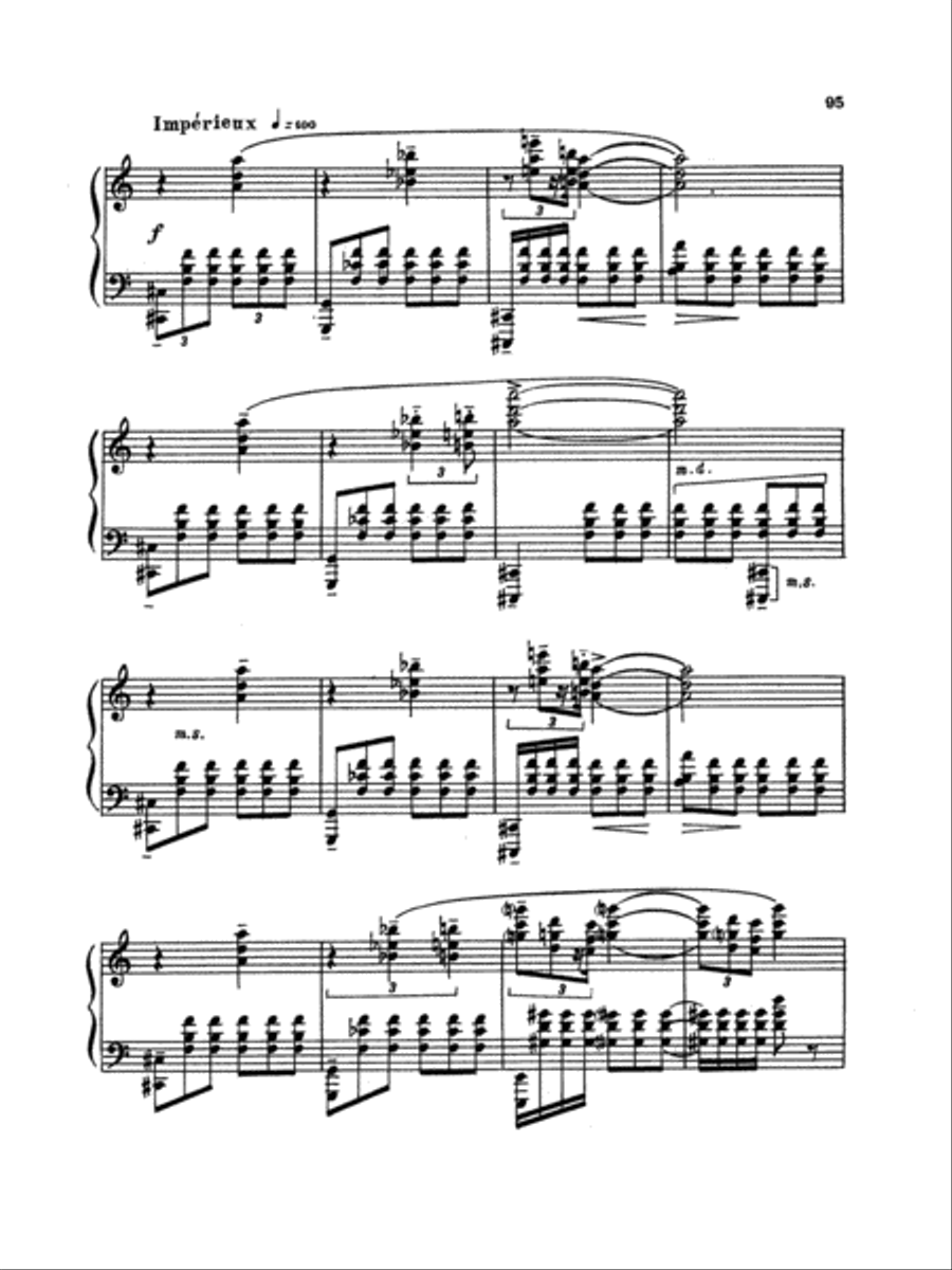 Scriabin: Etudes Piano Method scores gallery preview page 2