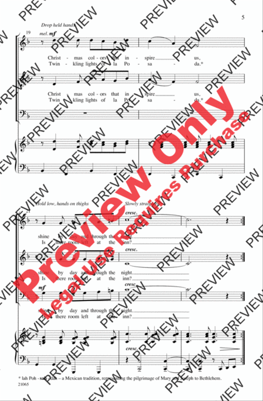 December Nights 3-Part scores gallery preview page 5