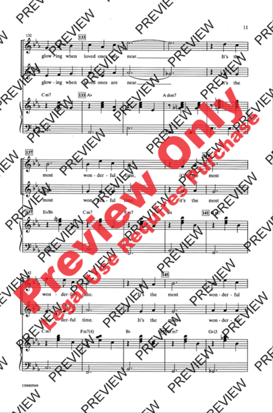 It's the Most Wonderful Time of the Year 2-Part scores gallery preview page 25