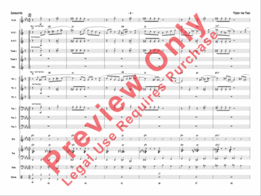 Teddy the Toad Jazz Ensemble scores gallery preview page 9
