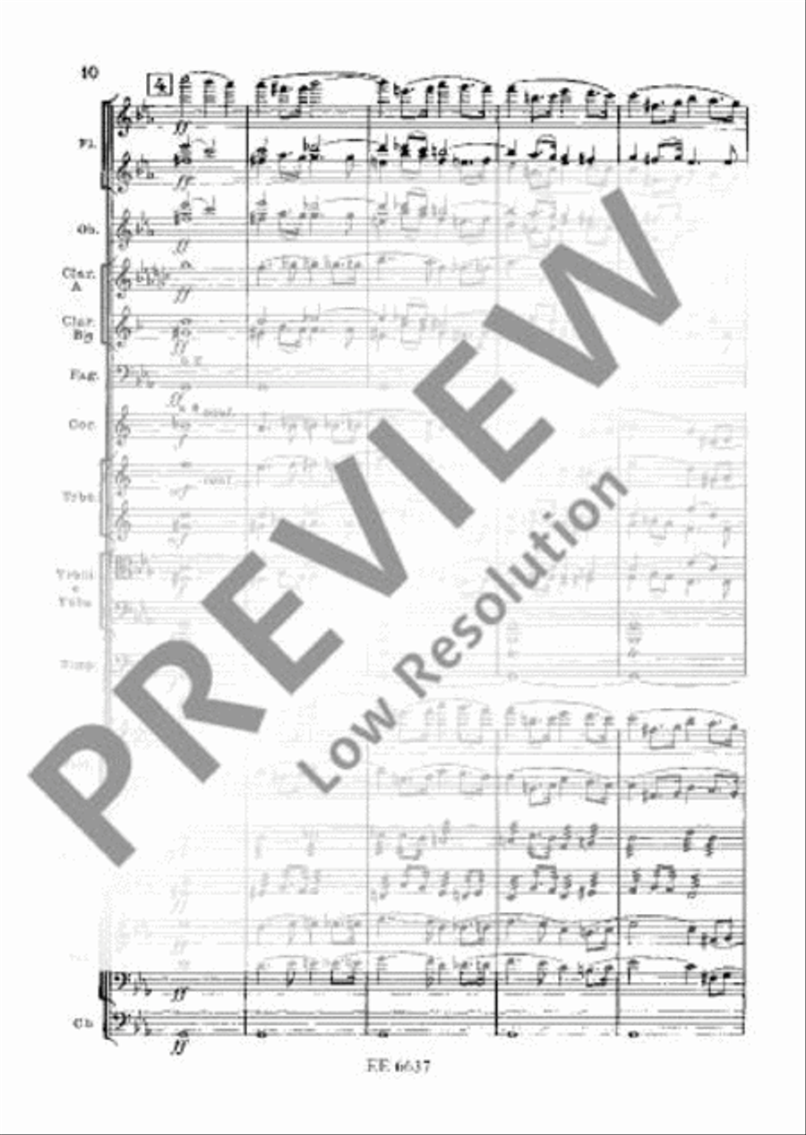 Symphony No. 2 C minor Orchestra scores gallery preview page 19
