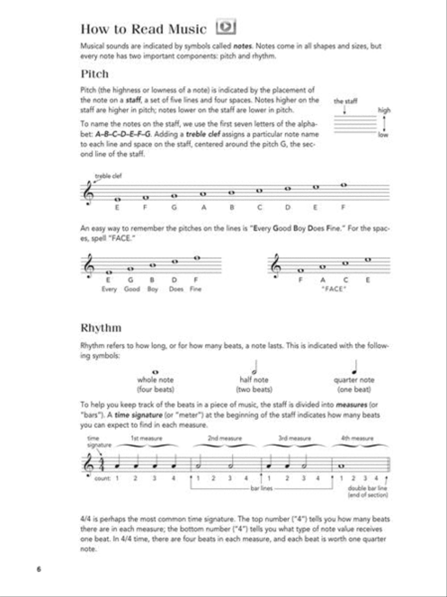 Play Guitar Today! All-in-One Beginner's Pack Guitar Tablature scores gallery preview page 6