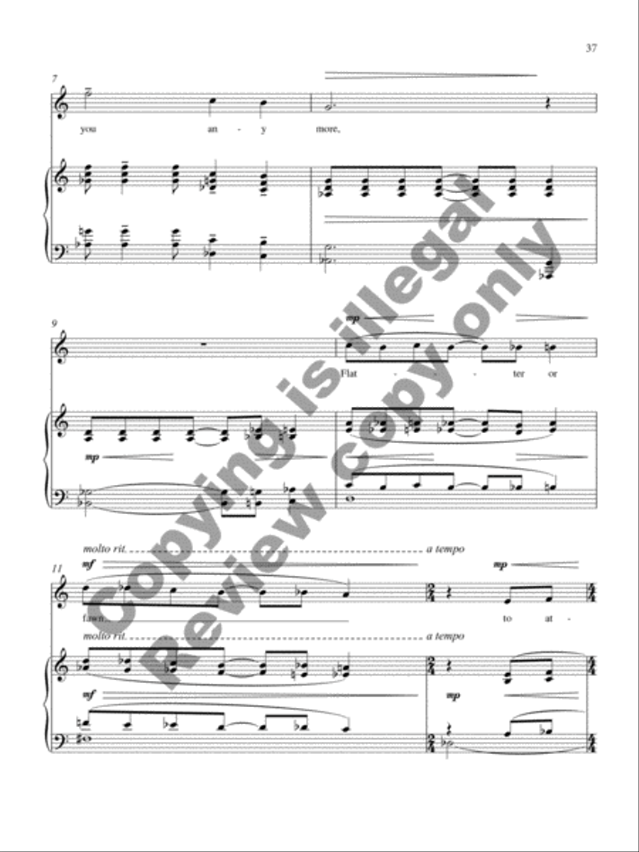 Through the Guarded Gate Through the Guarded Gate Mezzo-Soprano Voice scores gallery preview page 14