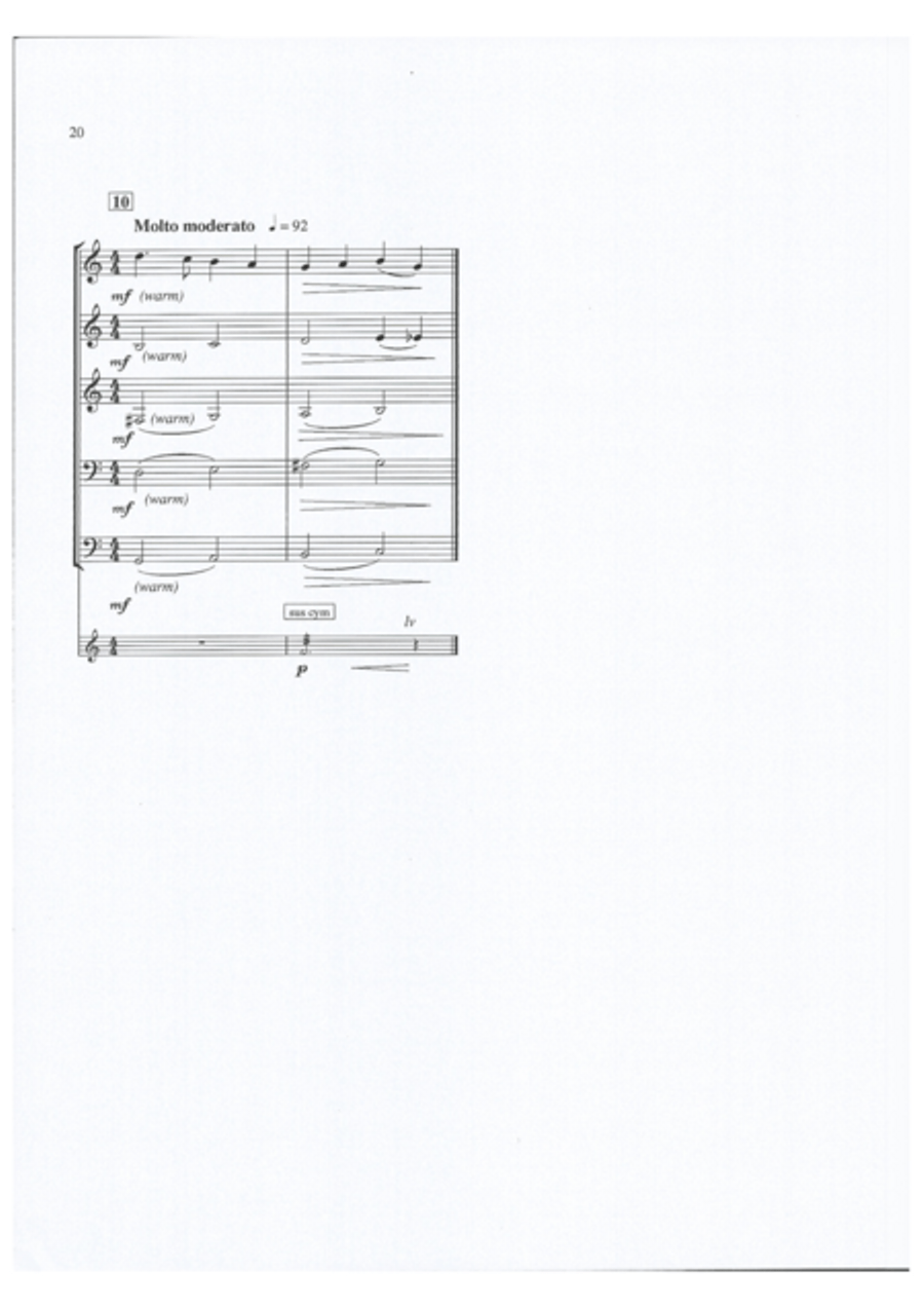 The Decorations Brass Quintet scores gallery preview page 4