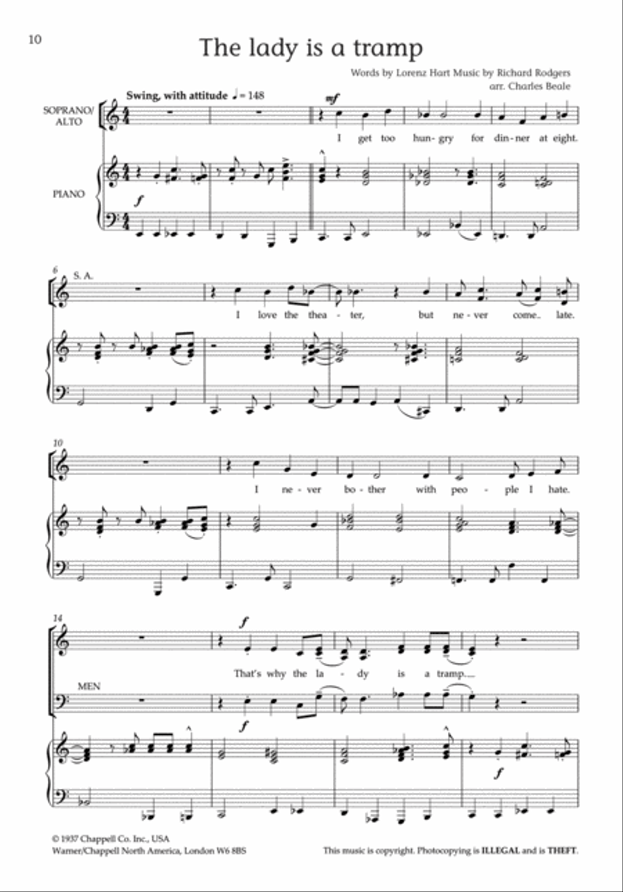 Frankly Speaking 3-Part scores gallery preview page 3
