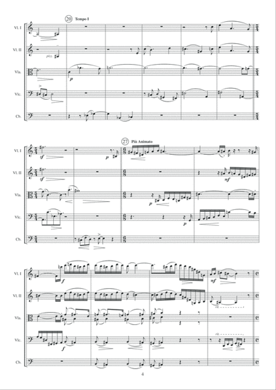 Polifonia per a cordes String Orchestra scores gallery preview page 6