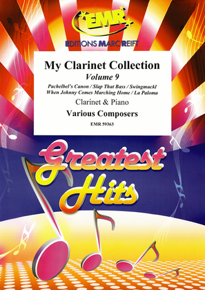 Book cover for My Clarinet Collection Volume 9