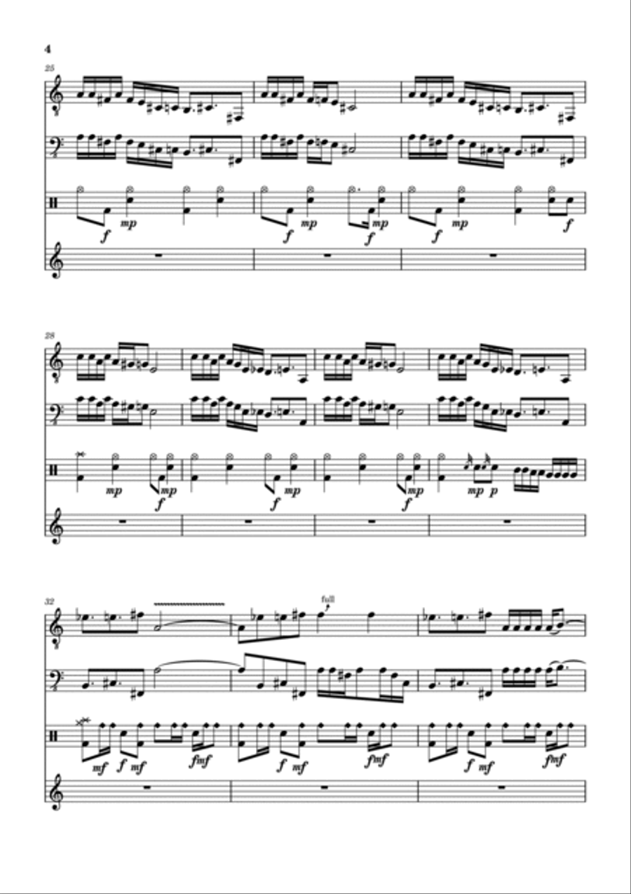Yyz Concert Band scores gallery preview page 4