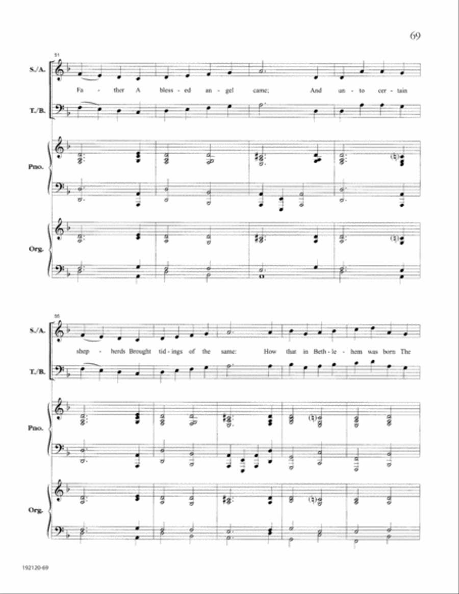 Let the People Sing at Christmas 4-Part scores gallery preview page 73