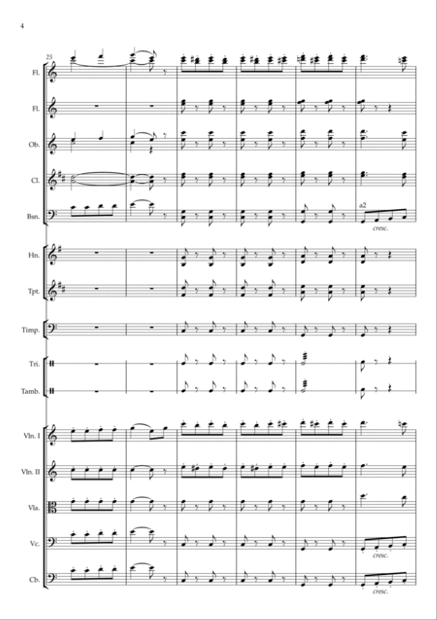 Ballet Suite 'The Magic Drum' (Final) Full Orchestra scores gallery preview page 4