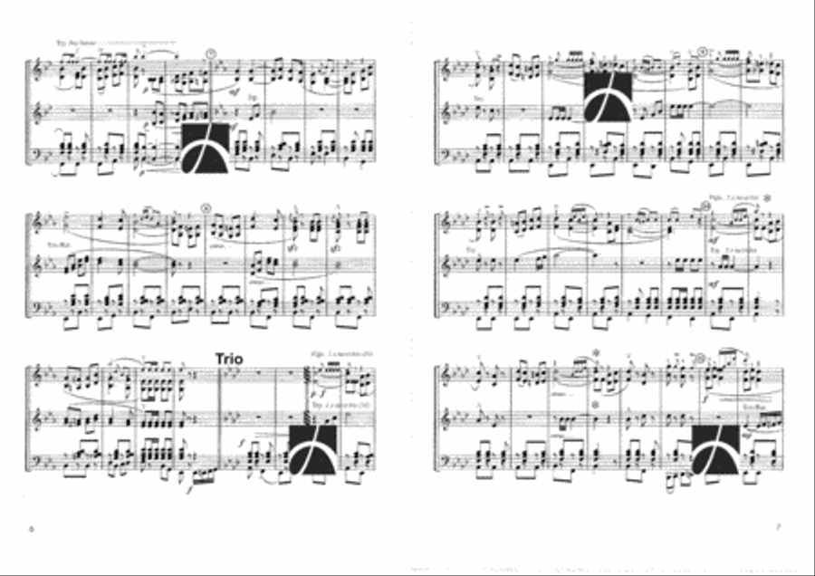 Böhmisches Fest Concert Band scores gallery preview page 3