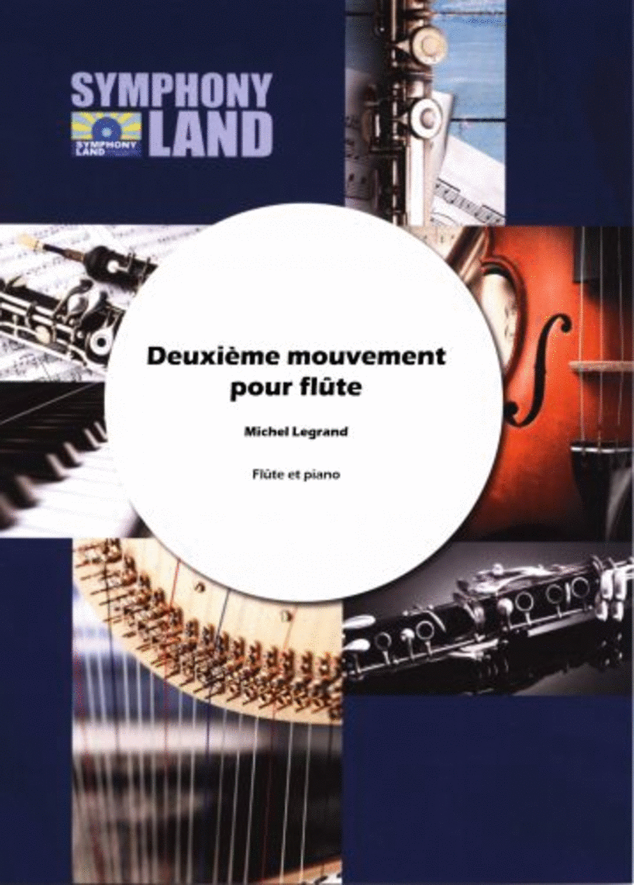 Deuxieme mouvement pour flute Flute Solo scores gallery preview page 1