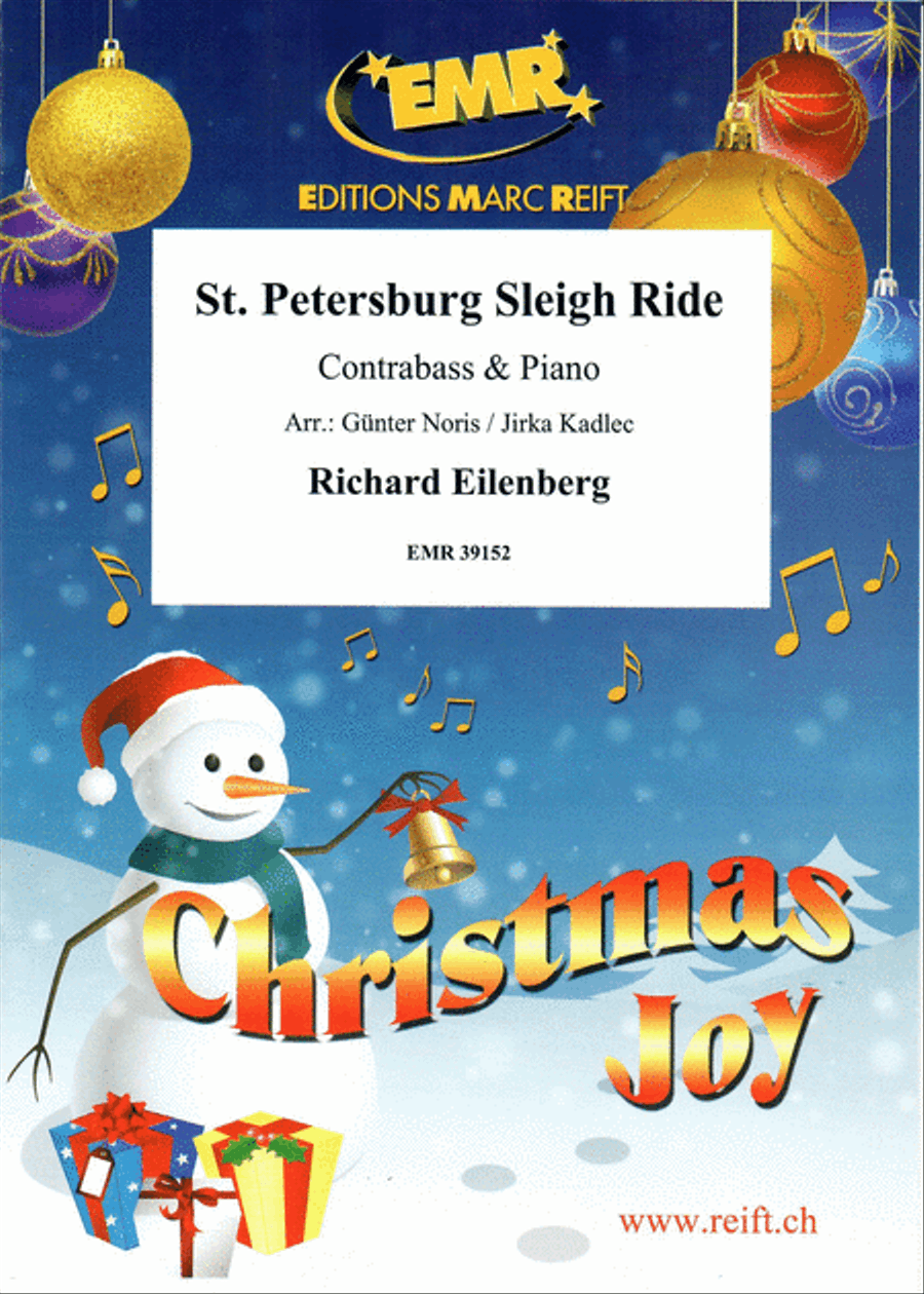 St. Petersburg Sleigh Ride Double Bass scores gallery preview page 1