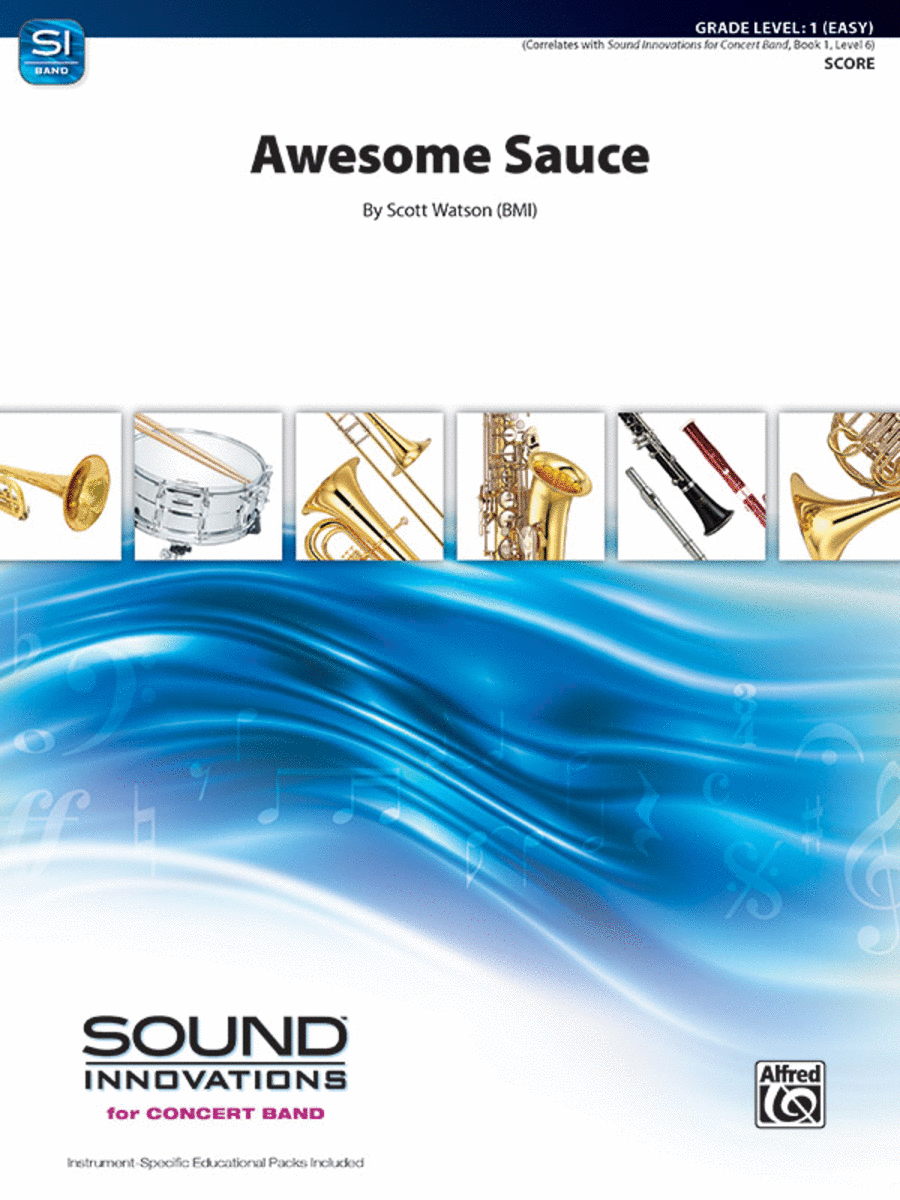 Awesome Sauce Concert Band scores gallery preview page 1