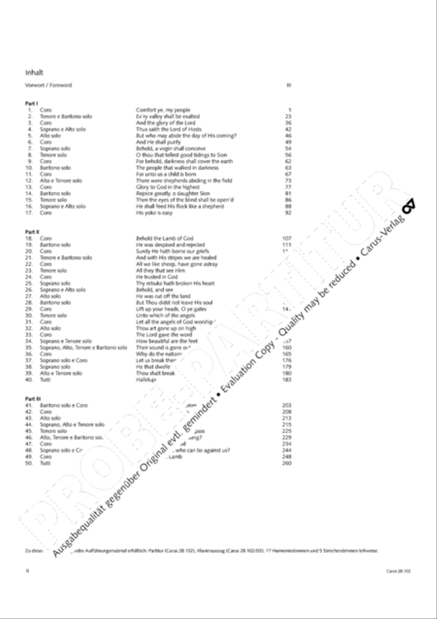 Messiah Choir scores gallery preview page 3