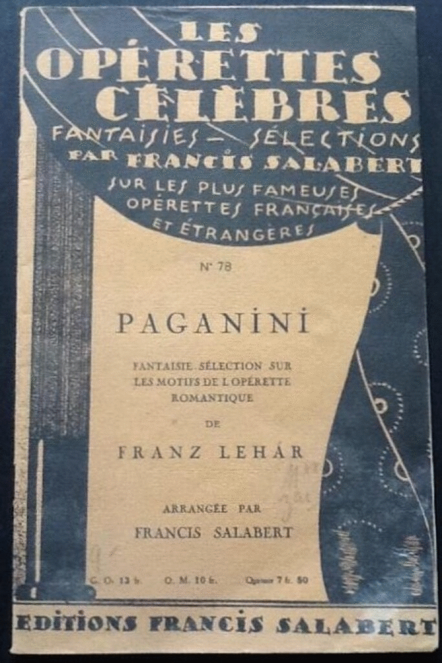 Paganini Fantaisie Voice Solo scores gallery preview page 1