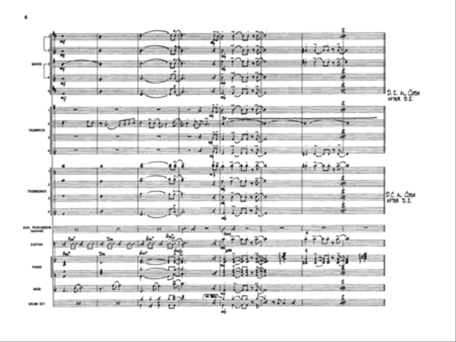 Island Girl Island Girl Jazz Ensemble scores gallery preview page 6