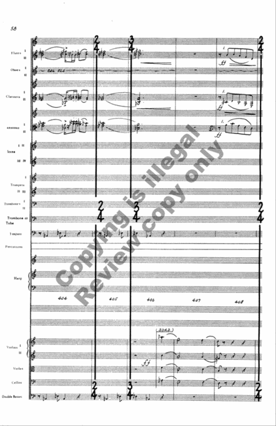Concerto for Orchestra Full Orchestra scores gallery preview page 136