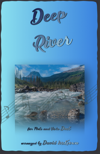 Deep River, Gospel Song for Flute and Viola Duet