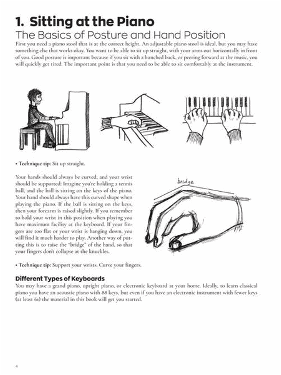 Teach Yourself Classical Piano Piano Method scores gallery preview page 5