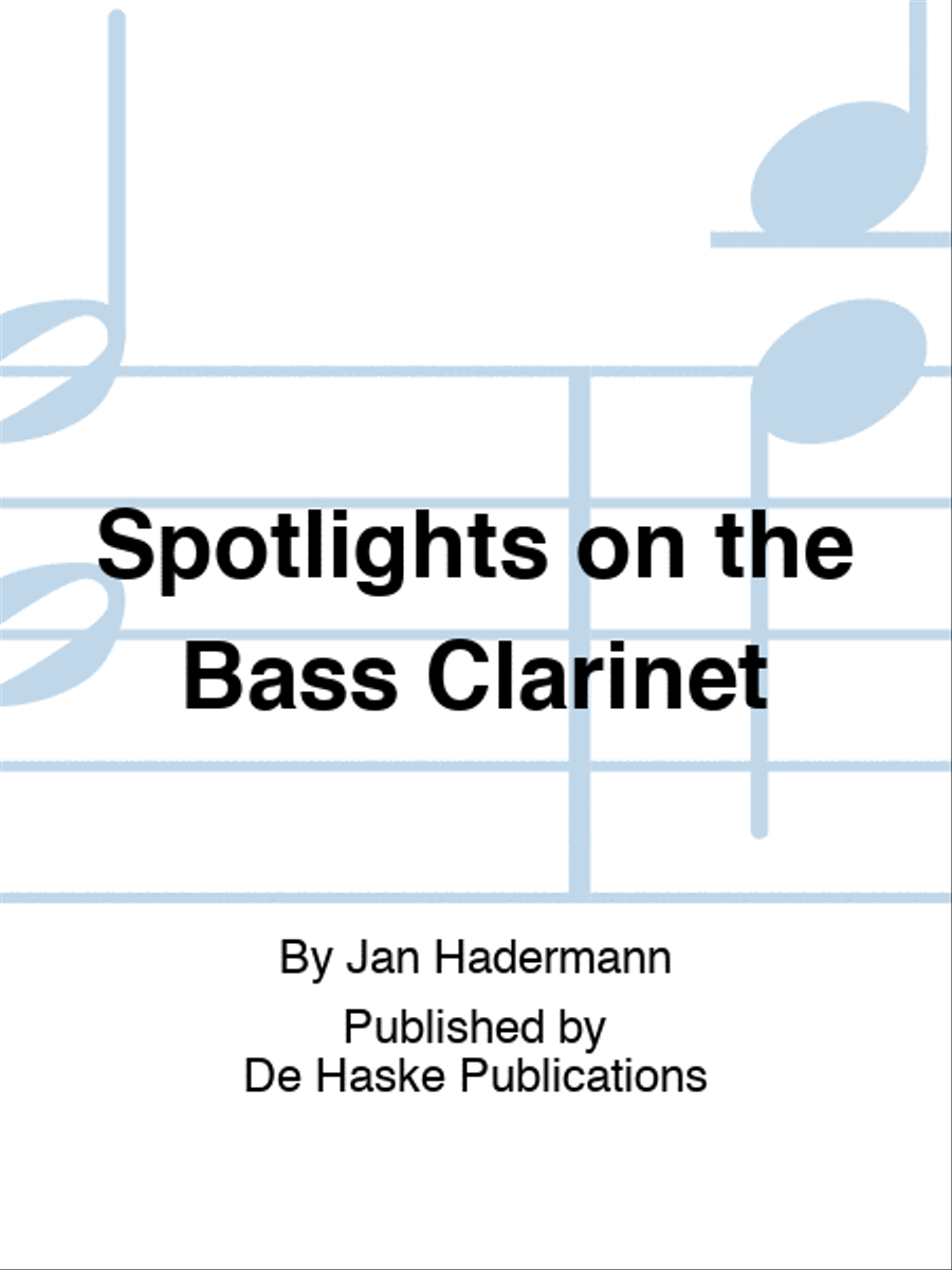 Spotlights on the Bass Clarinet Concert Band scores gallery preview page 1