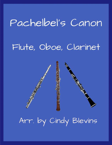 Pachelbel's Canon, for Flute, Oboe and Clarinet image number null