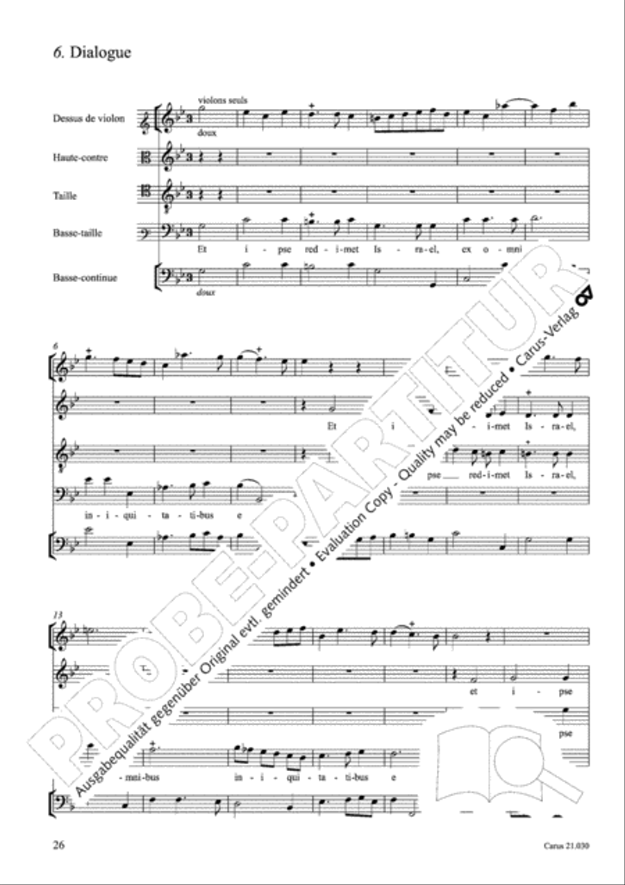 De profundis Men's Choir scores gallery preview page 27