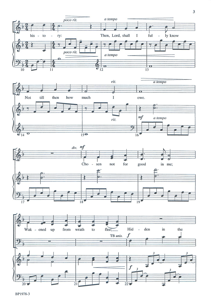 How Much I Owe How Much I Owe 4-Part scores gallery preview page 4