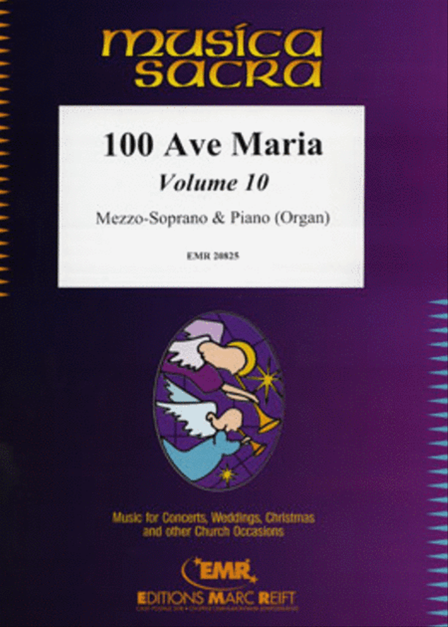 Book cover for 100 Ave Maria Volume 10