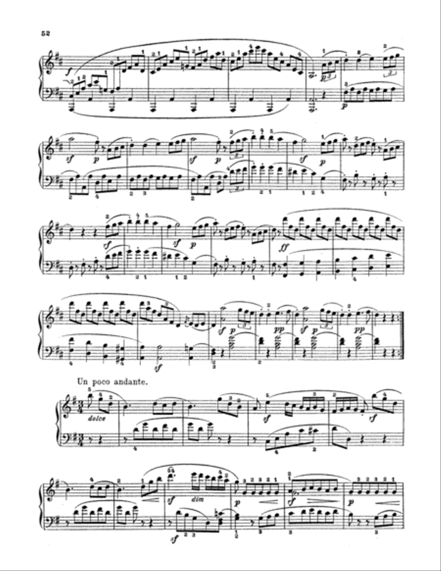 Clementi: Piano Sonatas, (Volume I) Piano Solo scores gallery preview page 5