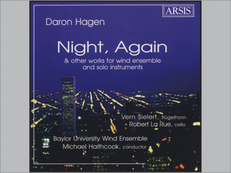 Daron Hagen: Night Again - Music for Wind Ensemble image number null