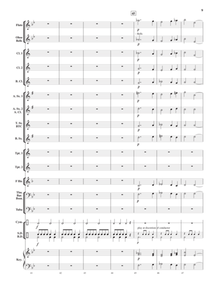 Discover America Discover America Concert Band scores gallery preview page 8