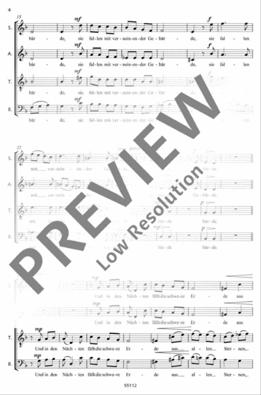 Herbst A Cappella scores gallery preview page 5