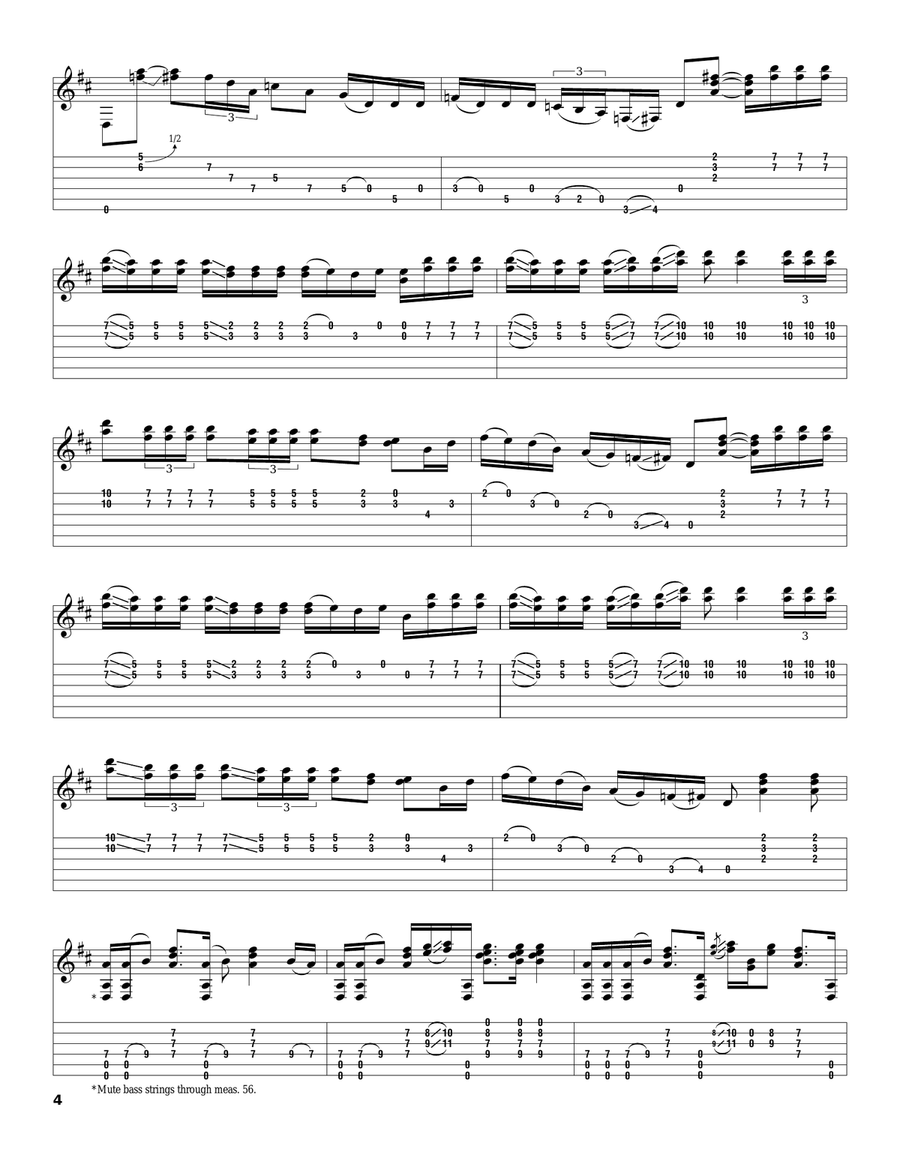 Angeline The Baker Angeline The Baker Acoustic Guitar scores gallery preview page 4