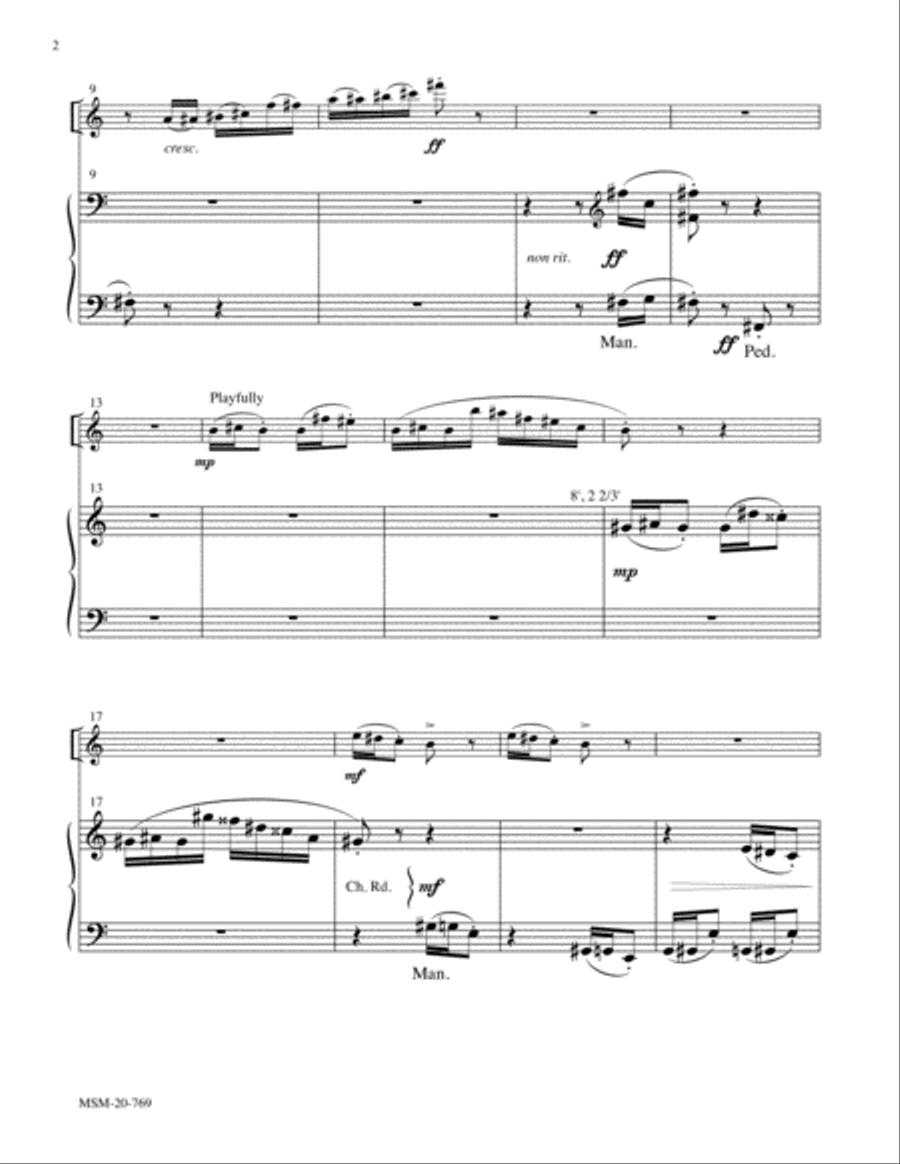 Divertimento Choir scores gallery preview page 2