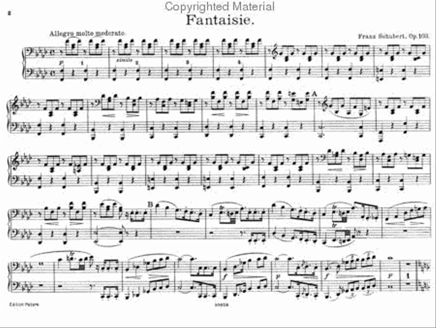 Original Works for Piano Duet Piano Duet scores gallery preview page 3