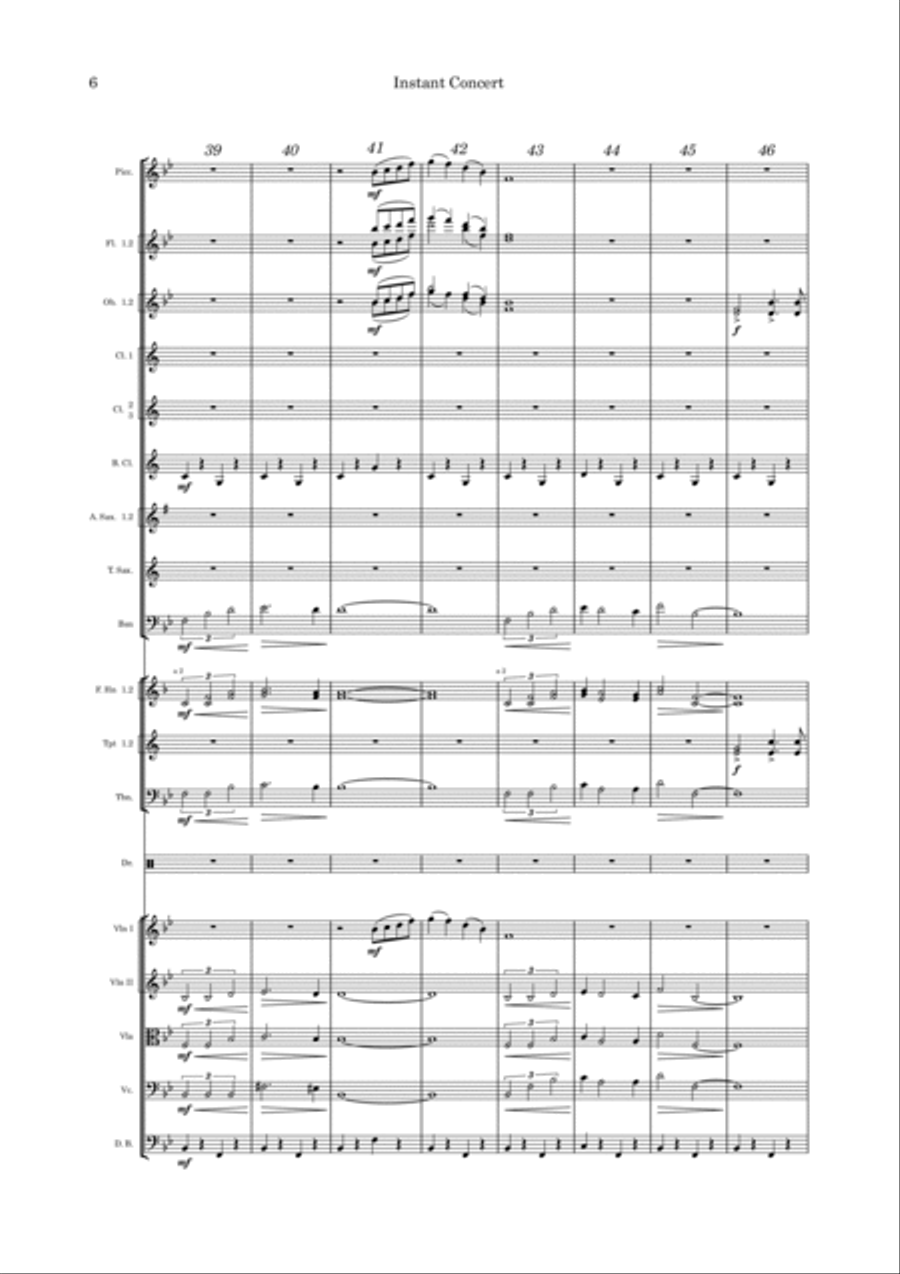 Instant Concert Instant Concert Full Orchestra scores gallery preview page 6