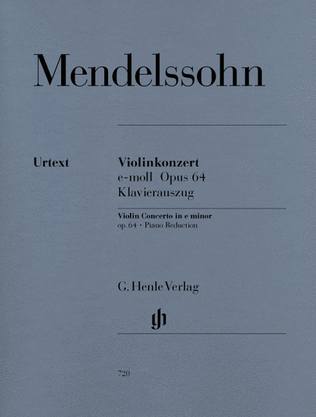 Book cover for Concerto in E minor, Op. 64