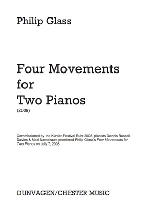 4 Mouvements For Two Pianos