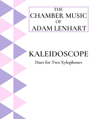 Book cover for Kaleidoscope (Percussion Duet for Two Xylophones)