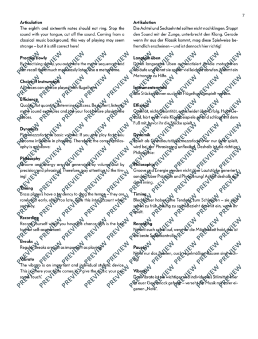 Total Funk Trumpet Trumpet Duet scores gallery preview page 8